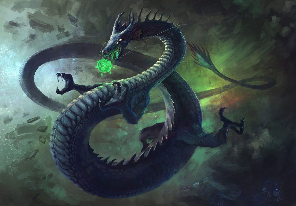 Имуги – дракон из корейской мифологии.